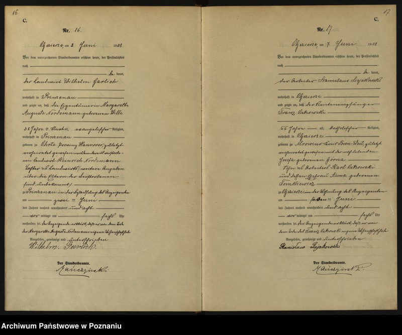 Obraz 11 z jednostki "Sterbe-Haupt-Register"