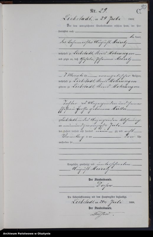 image.from.unit.number "Sterbe-Neben-Register Nr 1 - 46"