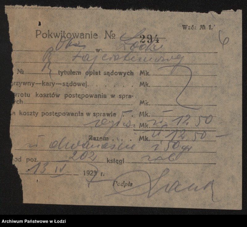 Obraz 8 z jednostki "Rachela Fajerstein- sprzedaż towarów kolonialnych i owoców"