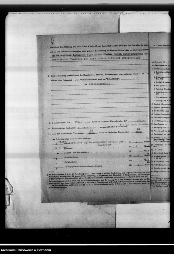 Obraz 12 z jednostki "Landesgut Lipnitz [Rysunki]."