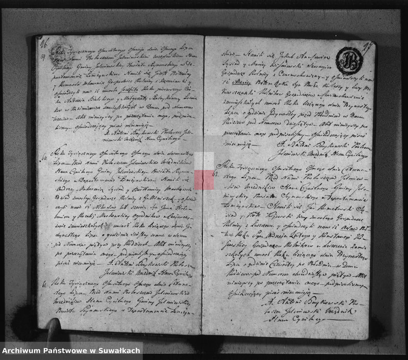 image.from.unit.number "Akta Zeyścia Gminy Jeleniewskiey Roku 1808"