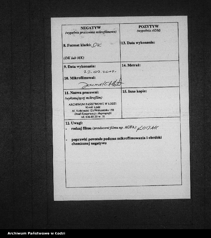 Obraz 3 z jednostki "Akta małżeństw"