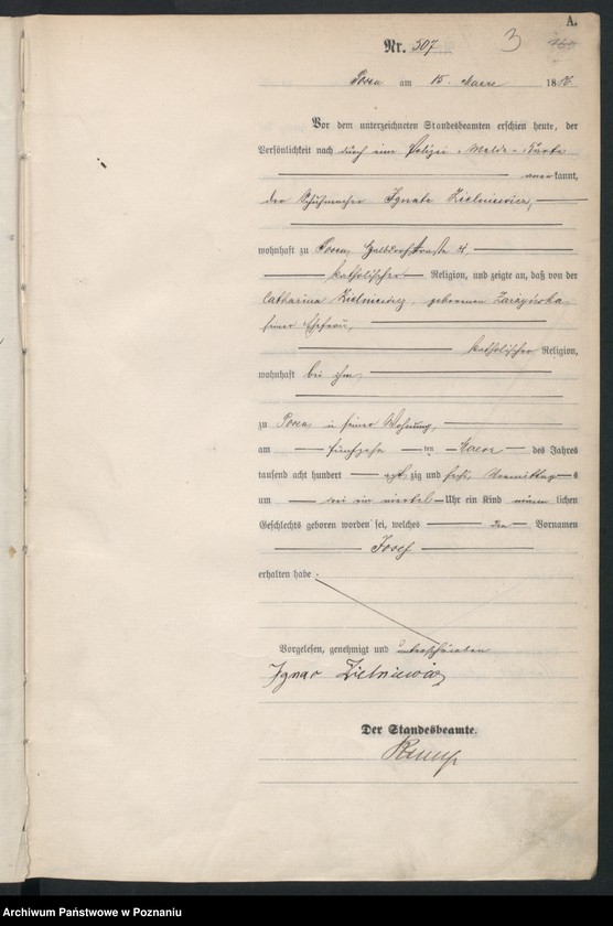 Obraz 6 z jednostki "Księga urodzeń t. II"