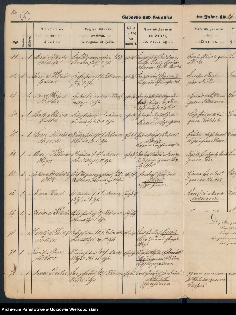 image.from.unit.number "Duplikate der St. Marienkirche Landsberg an der Warthe (Zawiera też księgę zgonów Concordienkirche z 1856 r. oraz dwa zapisy dotyczące małżeństw w 1857 r. w kościele Mariackim)"