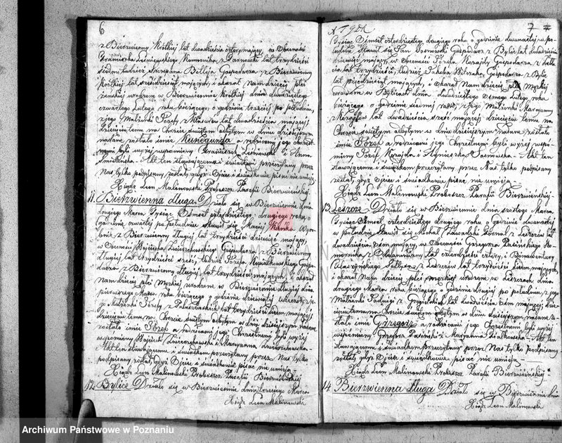 Obraz 5 z jednostki "Akta urodzonych, zaślubionych i zmarłych"