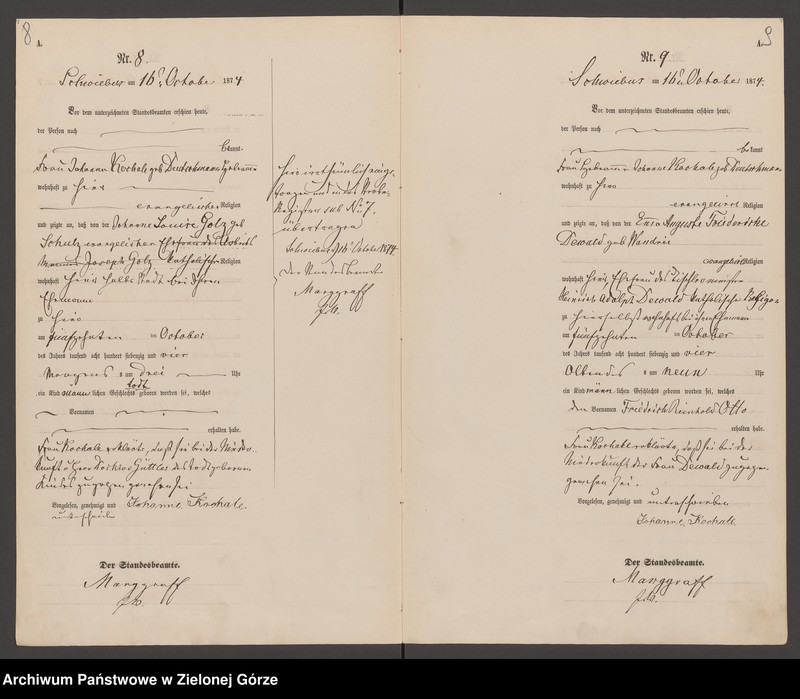 Obraz 7 z jednostki "Geburts-Haupt-Register"