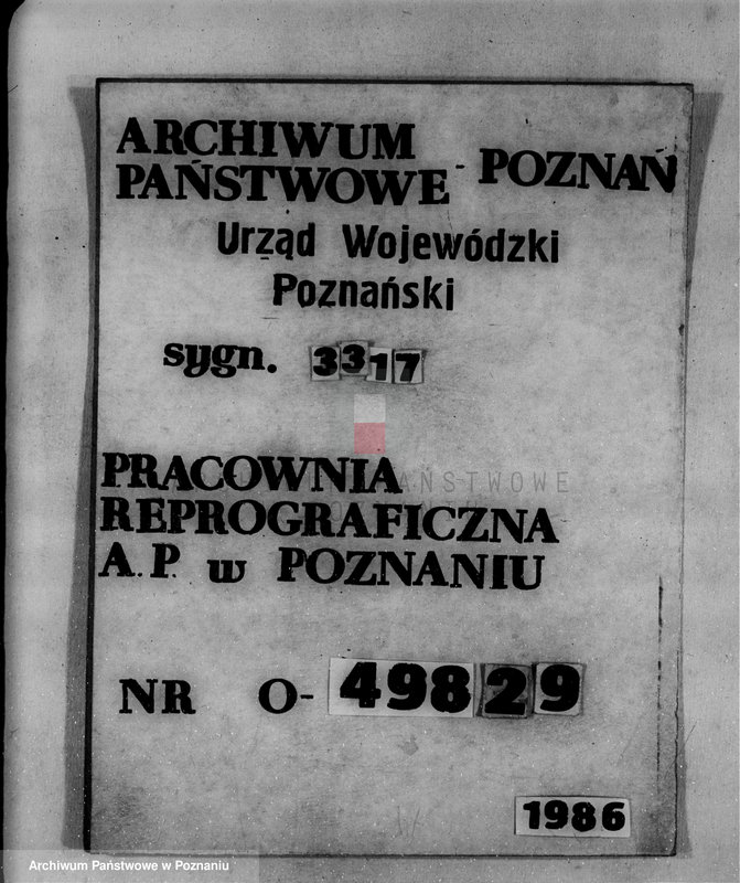 Obraz 1 z jednostki "Majątek Kuszyn powiat kaliski /sprawy leśne/"