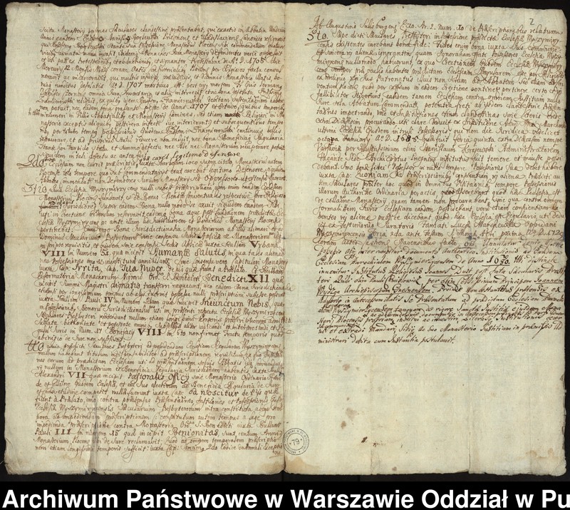 image.from.unit.number "Traktat historyczno-prawny udowadniający, że beneficjum w Wyśmierzycach należy do zakonnych, nie do świeckich"