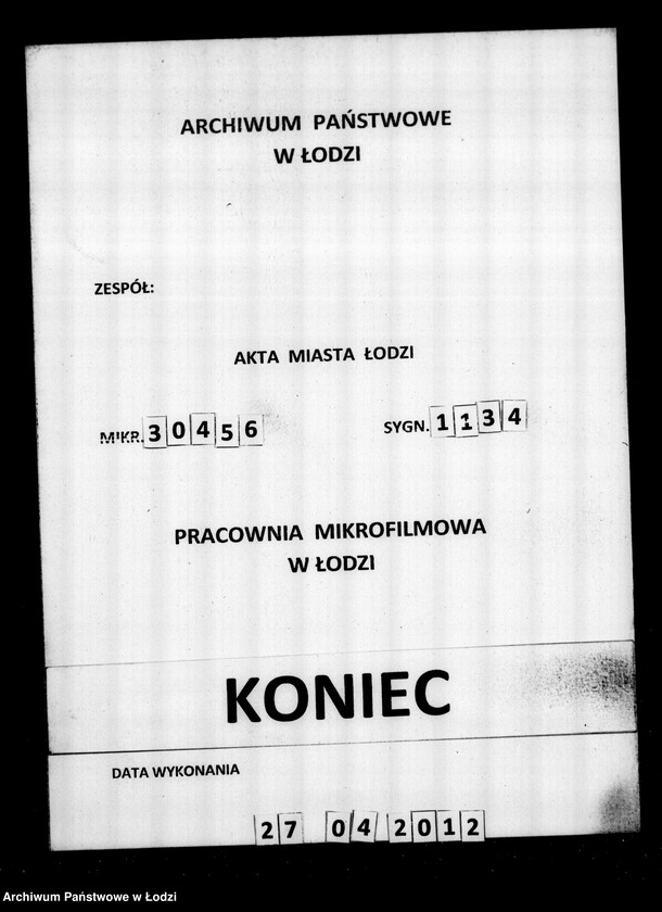 Obraz 14 z jednostki "Akta tyczące się ustanowienia opieki nad nieletnimi po zmarłym Emanuelu Frentzel"