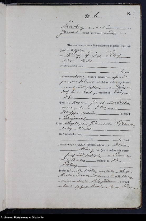 image.from.unit.number "Heiraths-Haupt-Register Nr 1 - 63"