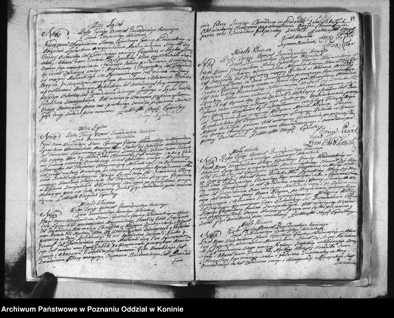 Obraz 15 z jednostki "Księga urodzeń, małżeństw i zgonów"