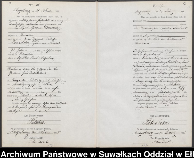 image.from.unit.number "Sterbe-Neben-Register des Preussischen Standes-Amtes Angerburg Kreis Angerburg"