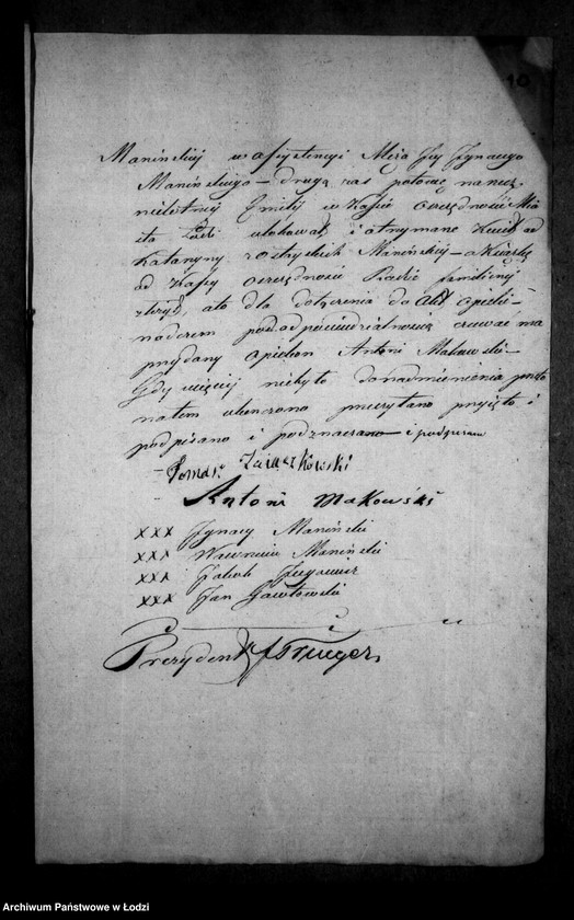 image.from.unit.number "Akta tyczące się ustanowienia opieki nad nieletnimi po zmarłych małżonkach Ostojskich"