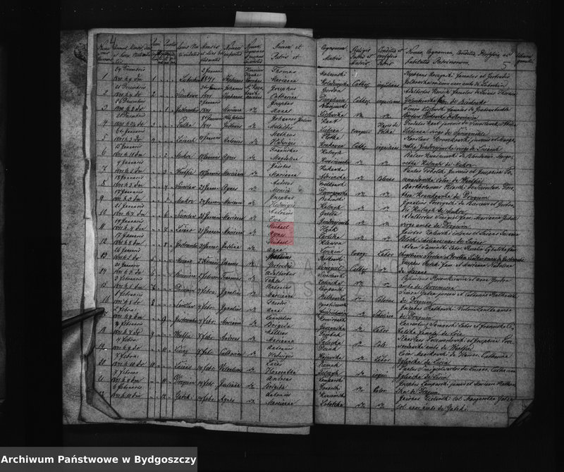 image.from.unit.number "Akta chrztów, ślubów, zgonów"