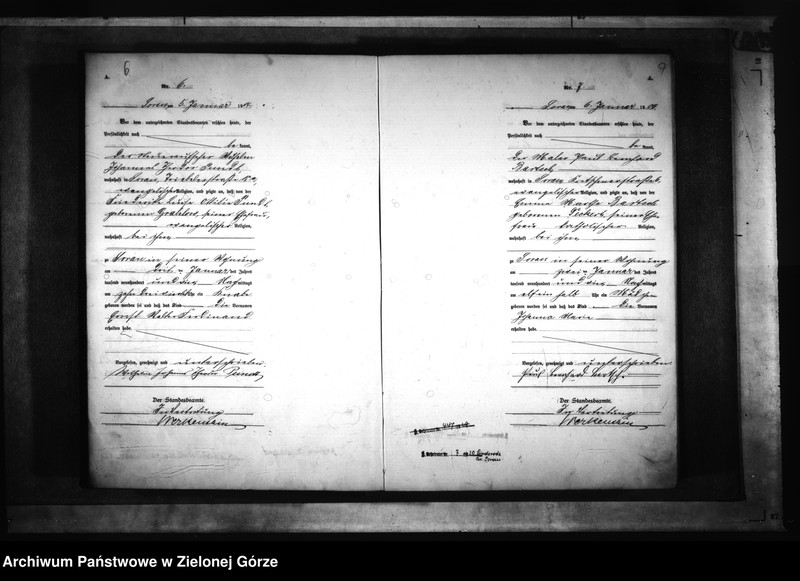 Obraz 8 z jednostki "[Księga akt urodzenia rok 1904-Żary miasto]"