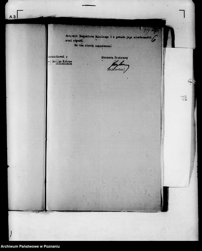 Obraz 9 z jednostki "Protokoły z zebrań periodycznych I instancji /naczelników władz i urzędów niezespolonych z terenu poszczególnych powiatów omawiające ogólną sytuację polityczną i społeczno-gospodarczą"