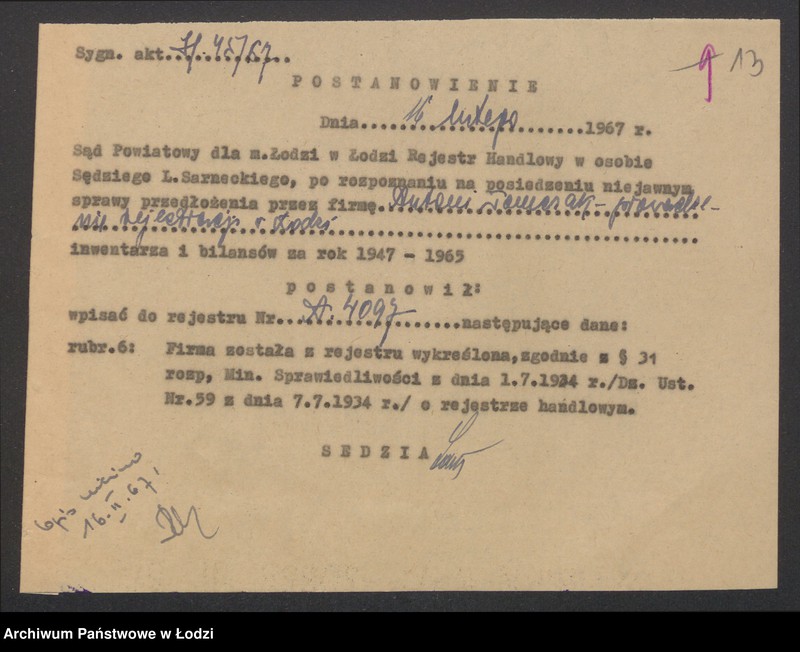 Obraz 15 z jednostki "Antoni Tomczak- prowadzenie restauracji"