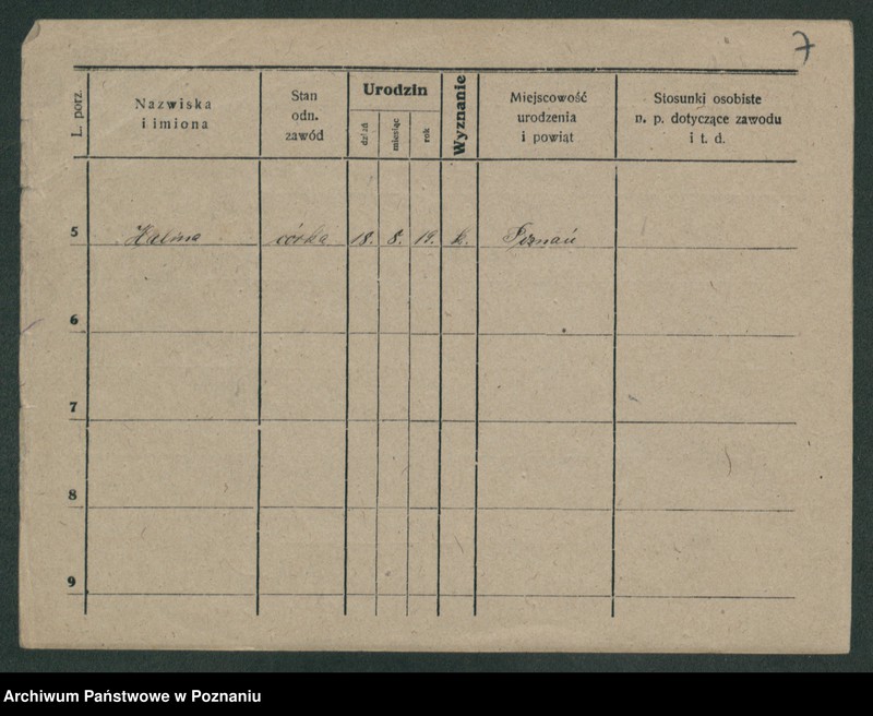 Obraz 9 z jednostki "Piątkowski - Piec (żonaci i wdowy)"