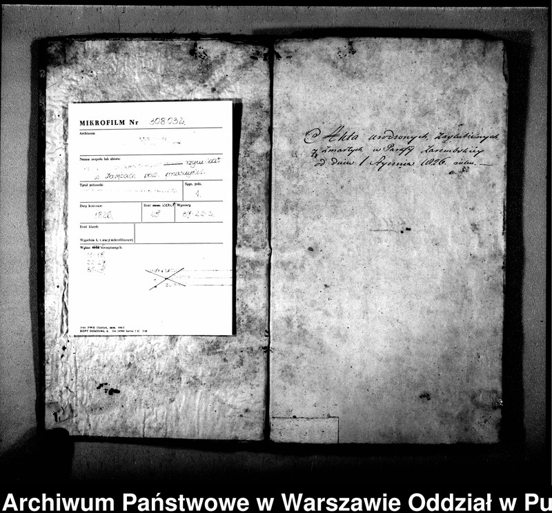 image.from.unit.number "Akta urodzeń, małżeństw i zgonów"