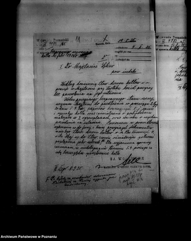 Obraz 16 z jednostki "Majątek Łękno powiat średzki tartak parowy nr woj. 3270"