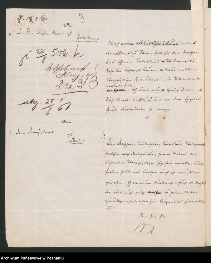 Obraz 16 z jednostki "A. betr. Boleslaus von Kalinowski /Wladislaus, Josef, Thomas/"