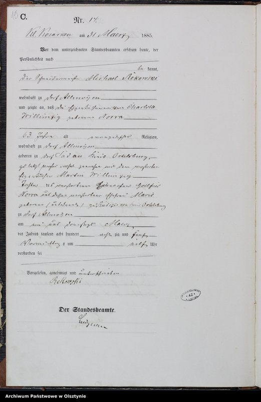 image.from.unit.number "Sterbe-Haupt-Register Nr 1 - 44"