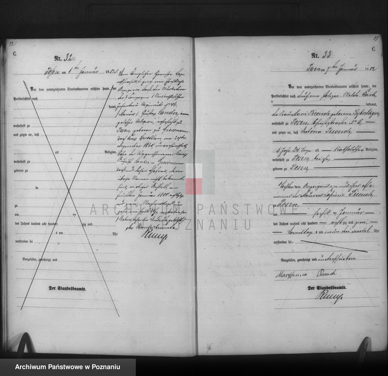 Obraz 18 z jednostki "Księga zgonów t. I"