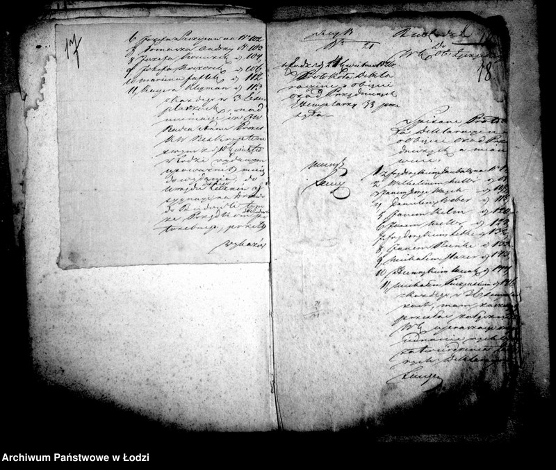 Obraz 15 z jednostki "Akta tyczące się budowy domów przez prządków"