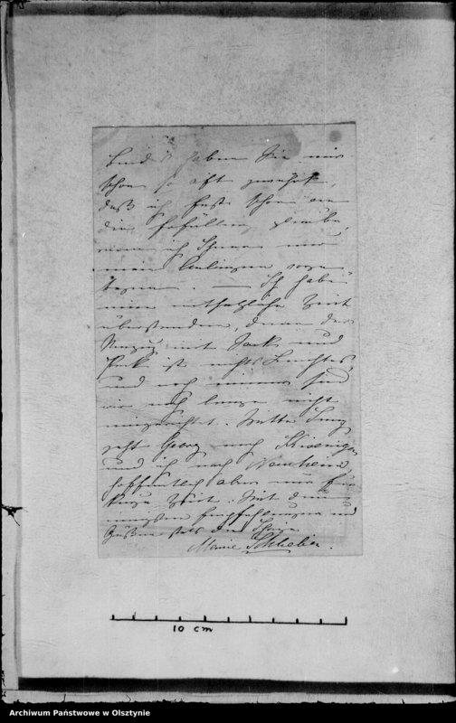 image.from.unit.number "/Marie Gfin v. Schlieben- Sanditten geb. v. Ploetz auf Goetzendorf an Anna Gfin Lehndorf geb. Hahn/"