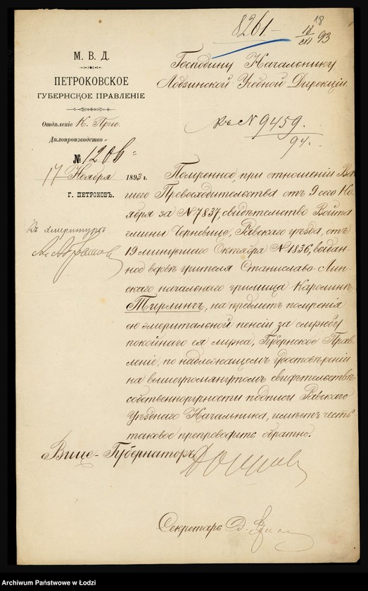 Obraz 20 z jednostki "O službe učitelja Gotliba Tirlinga"