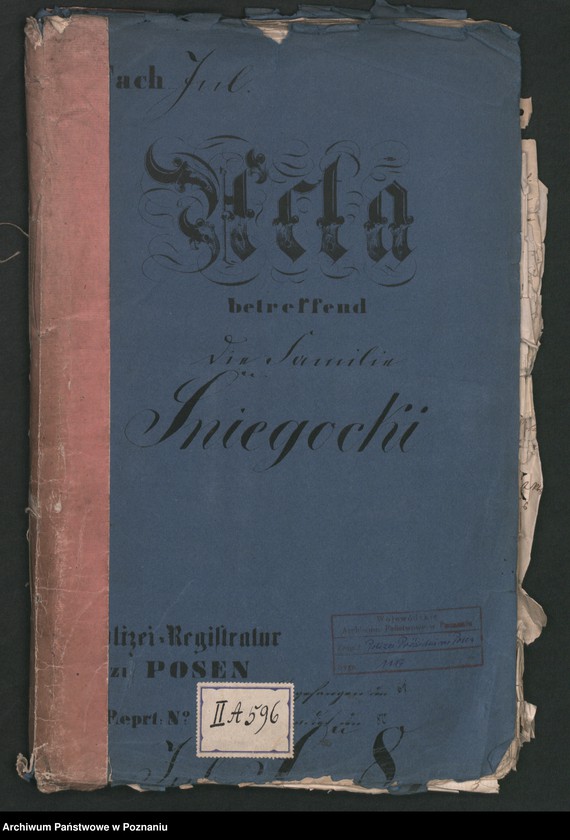 Obraz 2 z jednostki "A. betr. die Familie von Śmiegocki /Michael, Stanislaus und Anton/"