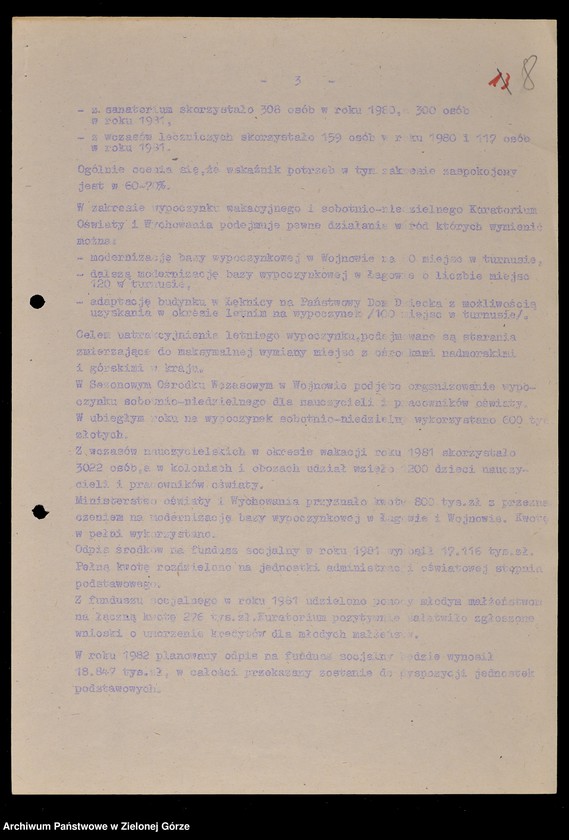 image.from.unit.number "Protokóły z posiedzeń Komisji Wychowania i Oświaty Wojewódzkiej Rady Narodowej w Zielonej Górze; Nr 12 - 17"