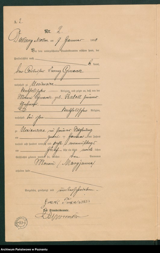 image.from.unit.number "Księga urodzeń"