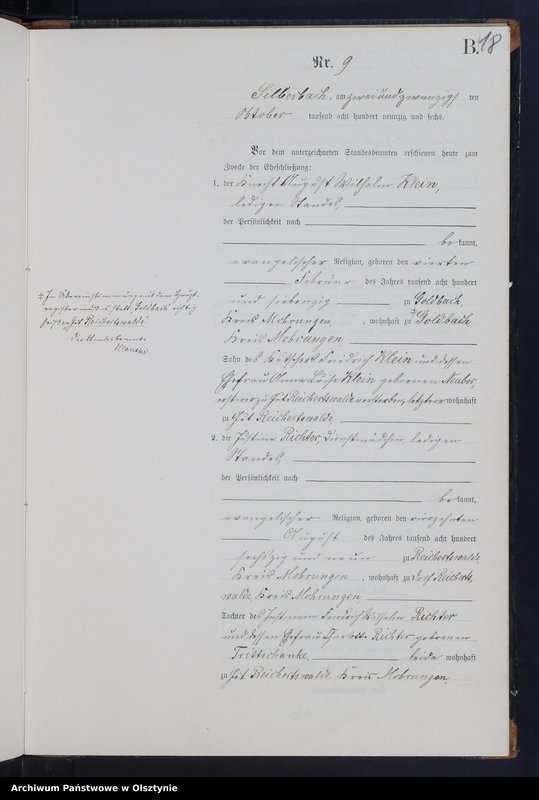 image.from.unit.number "Heiraths-Neben-Register nr 1 - 15"