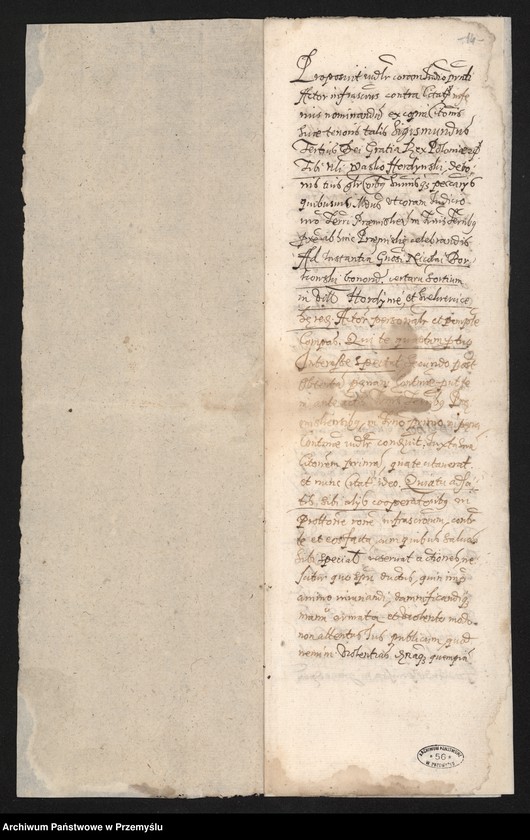 image.from.unit.number "Proces do dóbr Hordynia i Siekierczyce między Borkowskimi, Kopystyńskimi, Lityńskimi. Inwentarze Hordyni i Siekierzyc"