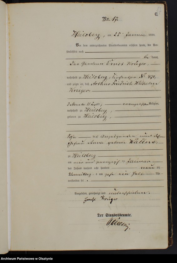 image.from.unit.number "Sterbe-Haupt-Register Nr 1 - 161"