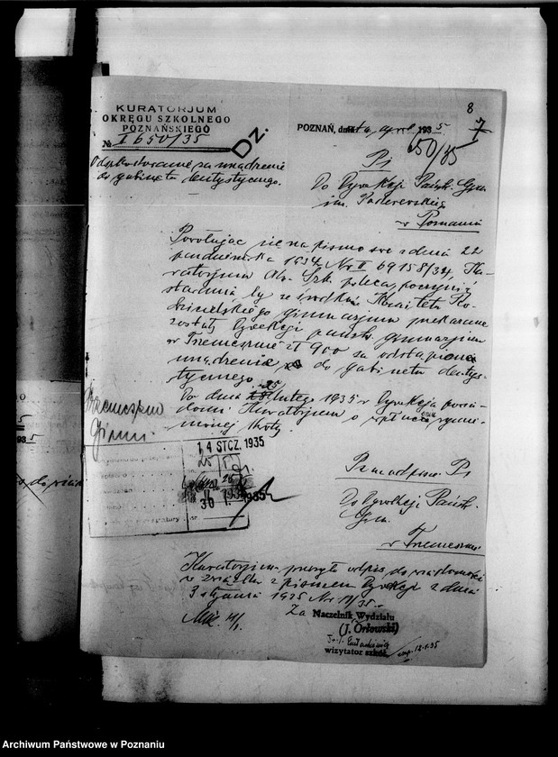 Obraz 11 z jednostki "Państwowe Gimnazjum- Trzemeszno"