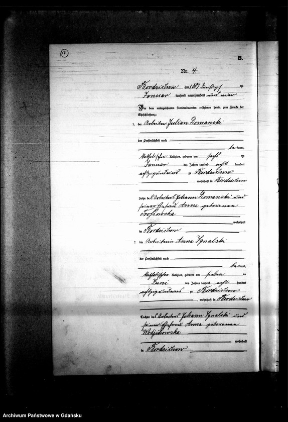 image.from.unit.number "Księga małżeństw"