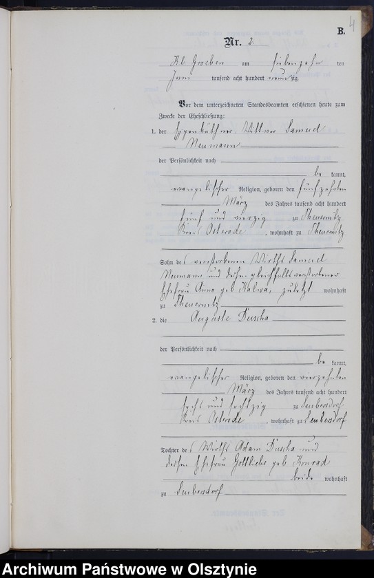 image.from.unit.number "Heiraths-Neben-Register Nr 1 - 11"