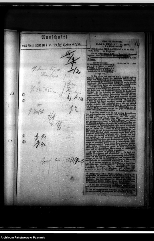 Obraz 18 z jednostki "Runderlasse des Reichsministeriums des Innern"