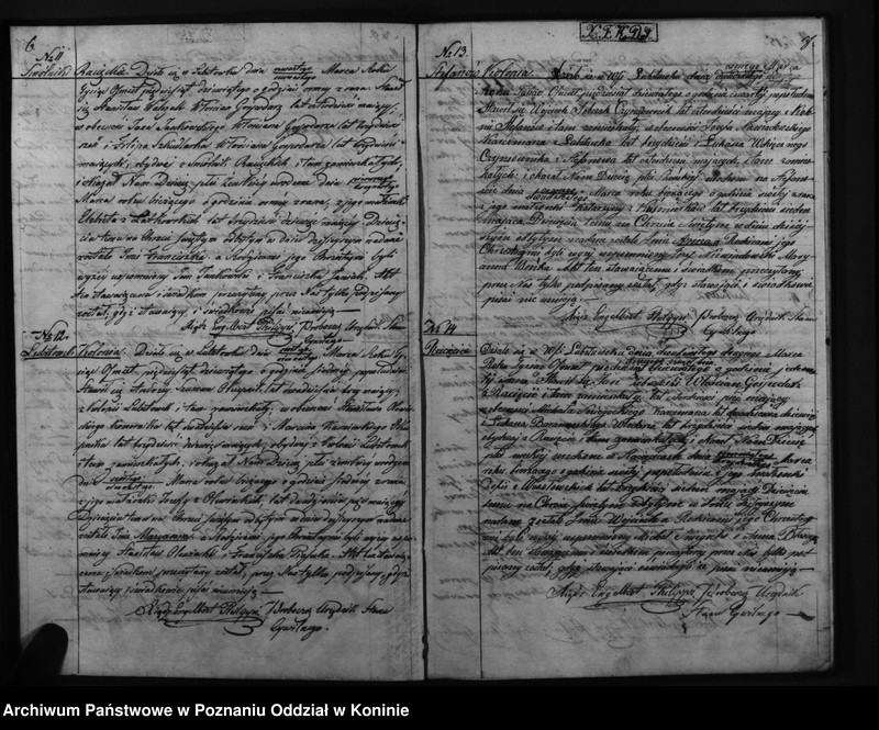 Obraz 6 z jednostki "Duplikat urodzonych, zaślubionych i zmarłych"