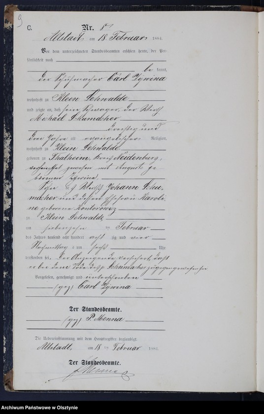 image.from.unit.number "Sterbe-Neben-Register Nr 1 - 64"