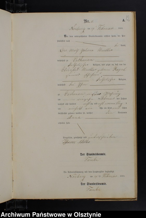 image.from.unit.number "Geburts-Neben-Register Nr 1 - 90"