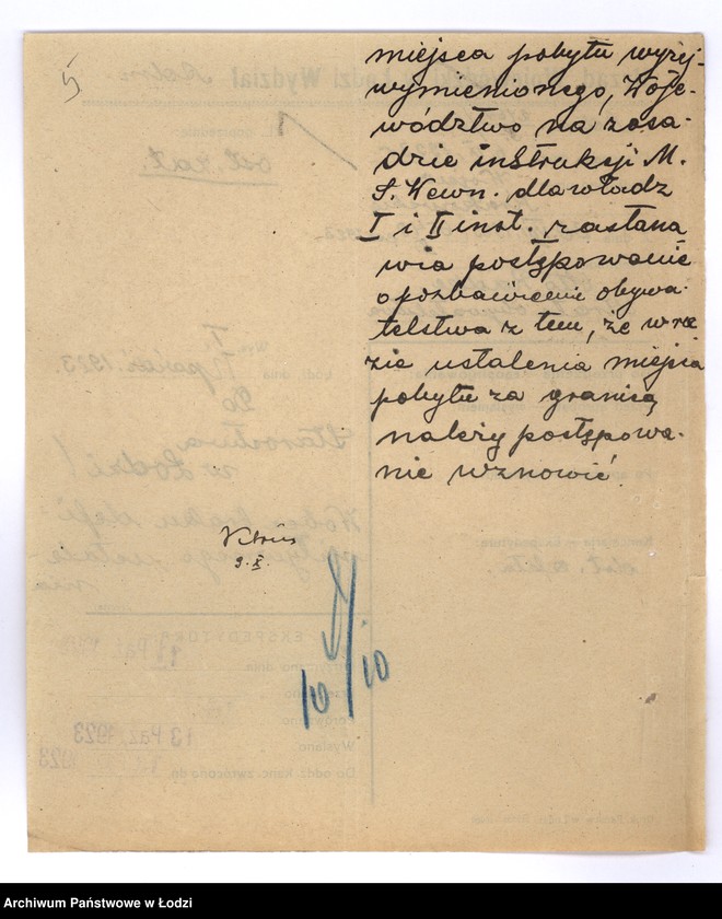 Obraz 7 z jednostki "Nadanie obywatelstwa 2060-8430, 222-429"