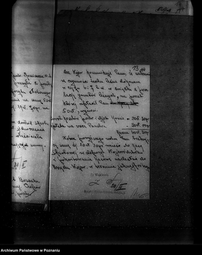 Obraz 18 z jednostki "Sprawa zatwierdzenia projektu planu gospodarstwa leśnego dla lasu majątku Czepów-Dolny powiat turecki"