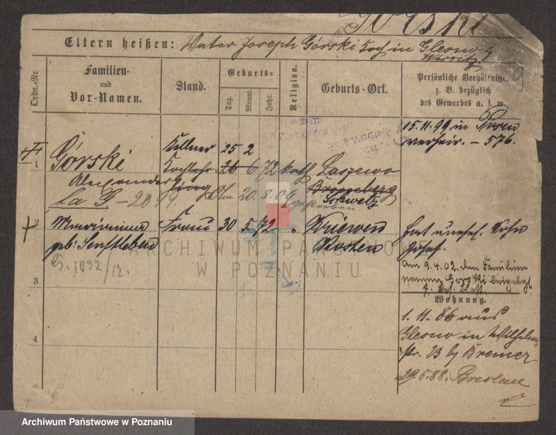 Obraz 9 z jednostki "Gurski (Gór..) - Gursche"