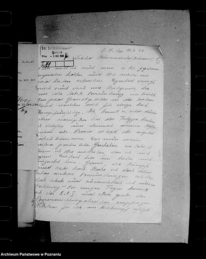 Obraz 9 z jednostki "Feldpostbrief (korespondencja z żołnierzami)"