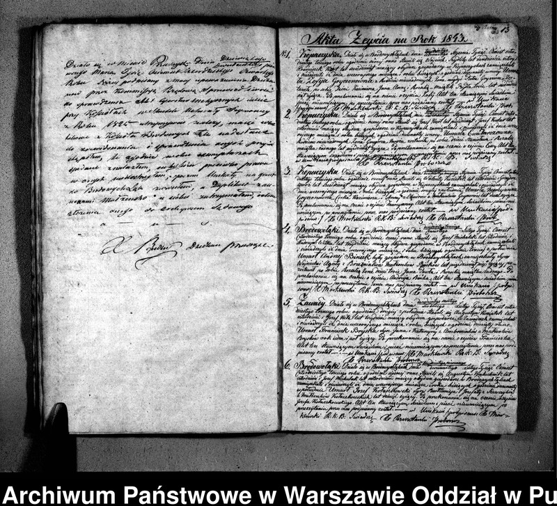 image.from.unit.number "Akta urodzeń, małżeństw i zgonów"