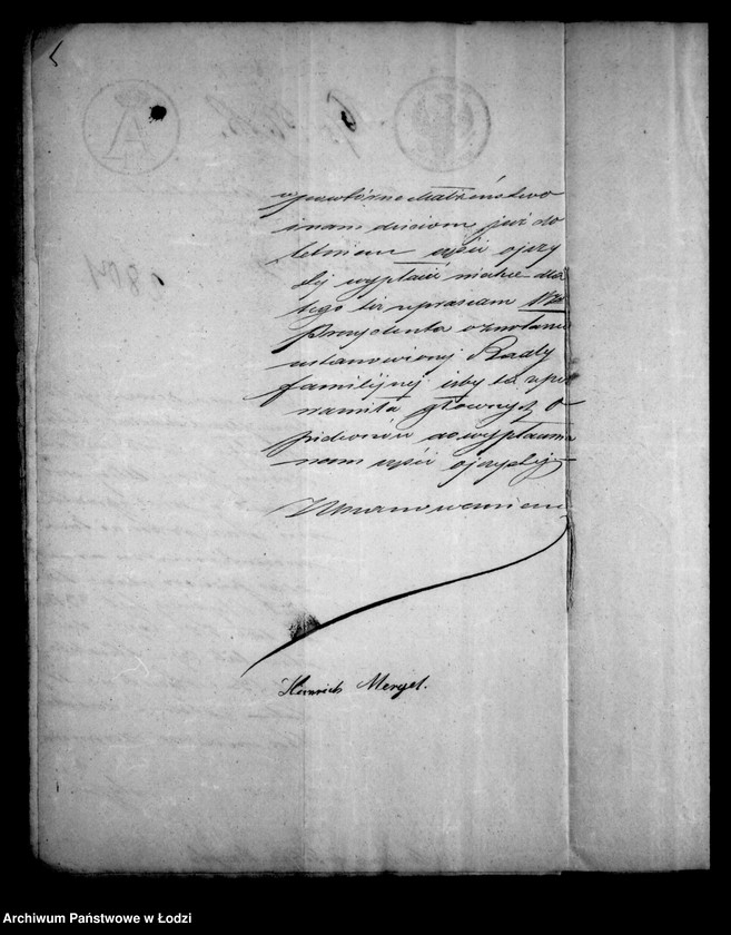 Obraz 9 z jednostki "Akta tyczące się ustanowienia opieki nad nieletnimi Baltazarem, Elżbietą i Karoliną Morgel po zmarłym Filipie Morgel"