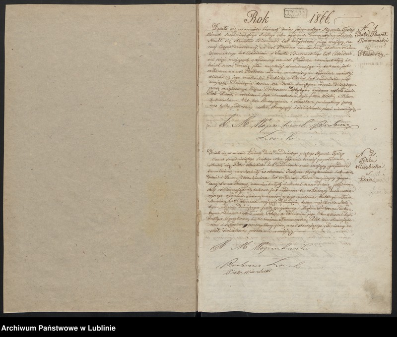 Obraz z jednostki "Księga urodzeń, małżeństw i zgonów"